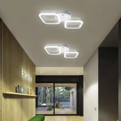 Lustra LED , 11W, 4000K, Alb, Acril, IP.20 foto