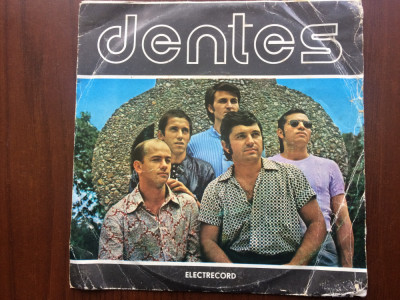 formatia dentes iarna pe ulita disc 7&amp;quot; vinyl single muzica rock 45 EDC 10291 VG+ foto