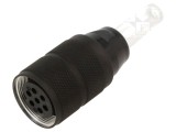 Conector M25 mamă, 7 pini, IP40