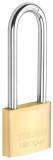 Lacat Alama Veriga Lunga 40mm Industrial LOCKplus Tolsen, Stut Otel Cromat, Siguranta Uz Casnic/Industrial