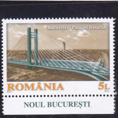 ROMANIA 2011- LP 1905 - Noul Bucuresti, Pasajul Basarab,MNH,