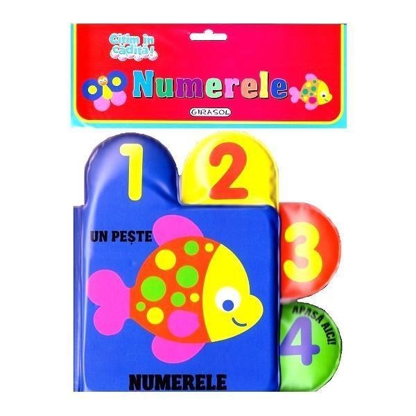Citim in cadita: Numerele PlayLearn Toys Citim in cadita: Numerele PlayLearn Toys