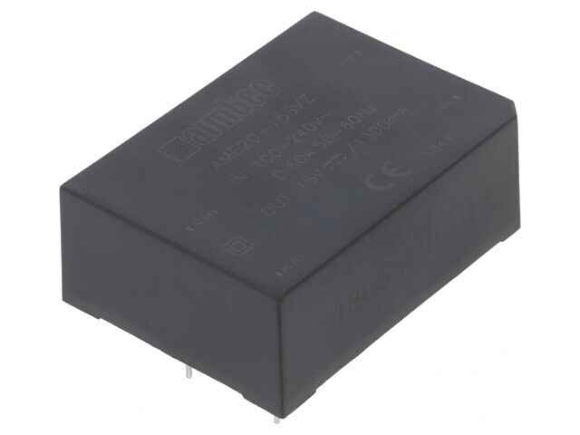 Convertor AC/DC 19.5W 15VDC