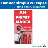 Banner Stradal Publicitar Frontlit 440g, Imprimare Latex 600x1200 dpi, Rezistent Vant, Second Hand