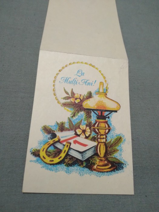 CARTE POSTALA FELICITARE CIRCULATA