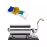 Pachet Carnatar Inox Orizontal, 5.5 Kg, 5 Palnii + Aparat de Facut Sarmale - Dolmer