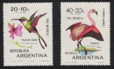 Argentina 1970 - Pasari, serie neuzata