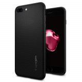 Husa pentru iPhone 7 Plus / 8 Plus, Spigen Liquid Air, Black