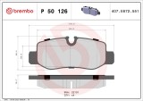 BREMBO P 50 126 PRIME LINE set placute frana,frana disc