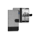 Husa pentru Blackview A9 Pro, Textil, Gri, 42340.01