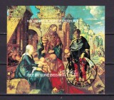 Cumpara ieftin ✅( C31 ) Guinea Bissau &quot; Albrecht Durer - 450 ani de la moarte / tablou cei trei magi &quot;, colita 126A , stampilata