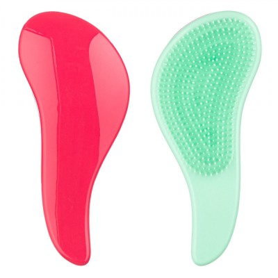 Perie Descalcit, Model cu Maner Ergonomic, Culoare Rosu Verde, Dimensiune 17cm foto
