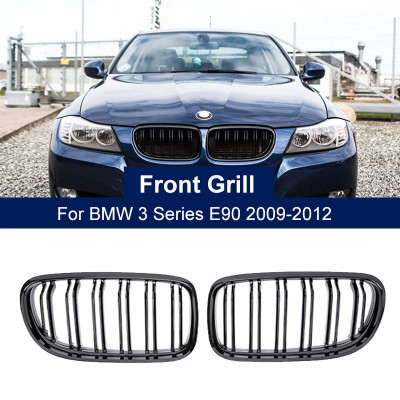 Grile Duble BMW Seria 3 E90 E91 LCI (2008-2011) M Design Grile Duble BMW Seria 3 foto