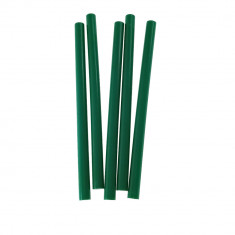 Set 5 bare din silicon verde, 11.2mm diametru x 200 mm lungime, Megatec 10212, batoane rezerva pentru pistol de lipit