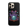 Husa compatibila cu Apple iPhone 12 model Magic cat, Silicon, TPU, Viceversa, Transparent, Carcasa
