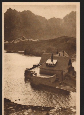 CPI B14046 CARTE POSTALA - LACUL SI CABANA BALEA RPR, LIBRARIA NOASTRA foto