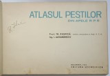 ATLASUL PESTILOR DIN APELE R.P.R. de TH. BUSNITA, I. ALEXANDRESCU , 1963 , * COTOR REFACUT