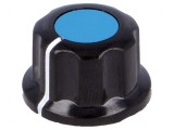 Buton rotativ bachelită &Oslash;6,35mm &Oslash;16,5x11mm