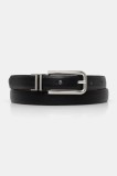 Sisley curea femei, culoarea negru, 6GYWWL02V