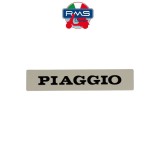 Sigla scris &quot;Piaggio&quot; aluminiu Vespa PK 50 - PK 50 S Elestart - PK 80 S Elestart - PK 100 S Elestart - PK 125 S Elestart (83-89) 2T 50-125cc