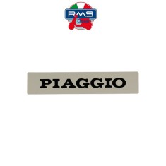 Sigla scris &quot;Piaggio&quot; aluminiu Vespa PK 50 - PK 50 S Elestart - PK 80 S Elestart - PK 100 S Elestart - PK 125 S Elestart (83-89) 2T 50-125cc