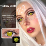 Lentile de contact colorate diverse modele cosplay -Yellow Mesh