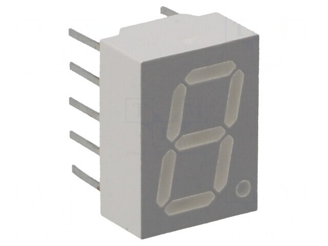 Afișaj LED 7 Segmente 10mm Roșu