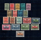 Austria 1920 - Referendumul din Carinthia, serie nestampilata