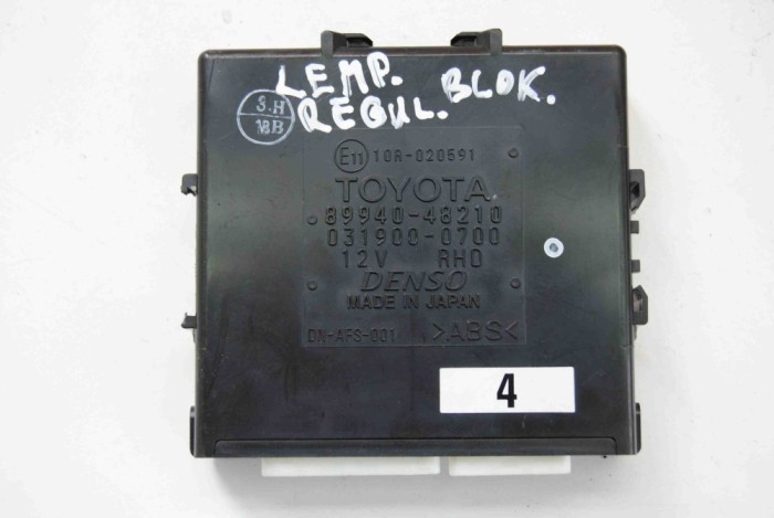 Alt modul de control LEXUS RX _U3_ 2007 OEM: 89940-48210 1486164