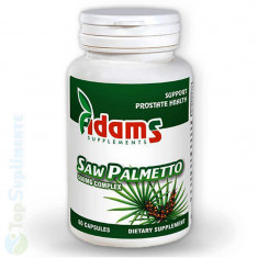 Saw Palmetto 60cps. (prostata, urinare, impotenta, tumori) Adams Supplements foto