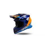 Casca motocross/enduro copii Ufo Plast Korey, culoare albastru/portocaliu, marim... Cod Produs: MX_NEW HE13600CFM