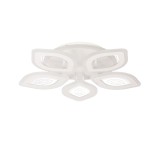 Plafoniera LED inteligenta Rhodos KL151069, 118 W, 9800 lm, lumina calda / neutra / rece, dimabil, cu telecomanda, alb