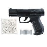 Cumpara ieftin Pistol Airsoft Walther P99 DAO 2 JOULE + 10 Capsule CO2 +1000 de bile 0,25 g