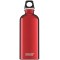 Bidon din aluminiu Traveller Red, 0.6l