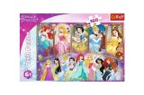 Puzzle 160 piese &bdquo;Portretele prințeselor&rdquo;