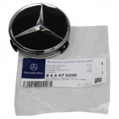 Capac Janta Oe Mercedes-Benz Ø 75MM B66470200 Negru