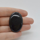 Cabochon turmalina negra 40x27x6mm c20