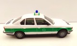 Masinuta BMW 525i E34 Polizei Herpa 1/87 HO, macheta auto, Made in W. Germany, anii '80, miniatura, aprox. 5 cm, colectie (12)