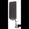 Touchscreen iPhone XS Max Negru, Flex Lung - Display de &Icirc;nlocuire Premium