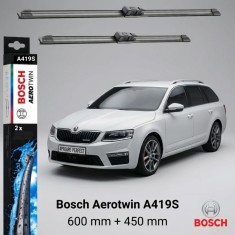 Ștergătoare Skoda Octavia III RS 5E3 05.2013&ndash;10.2020 | Bosch Aerotwin A419S