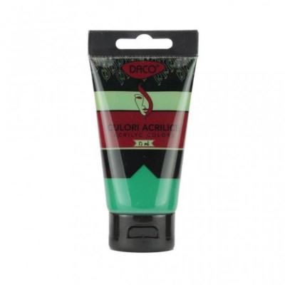 Vopsea Acril Verde Viridian DACO, 75 ml, Tempera Acrilica, Culori Acrilice, Vopsea Acrilica, Tempera Acril, Vopsele Acrilice, Vopsea Culoare Verde Vir foto