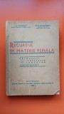RECURSUL IN MATERIE PENALA - I.N. LUNGULESCU