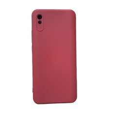 Huse silicon antisoc cu microfibra pentru Xiaomi Redmi 9A 4G Visiniu