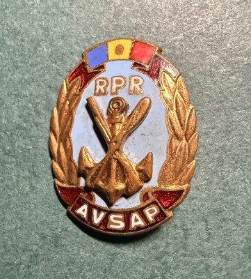Insigna AVSAP RPR foto