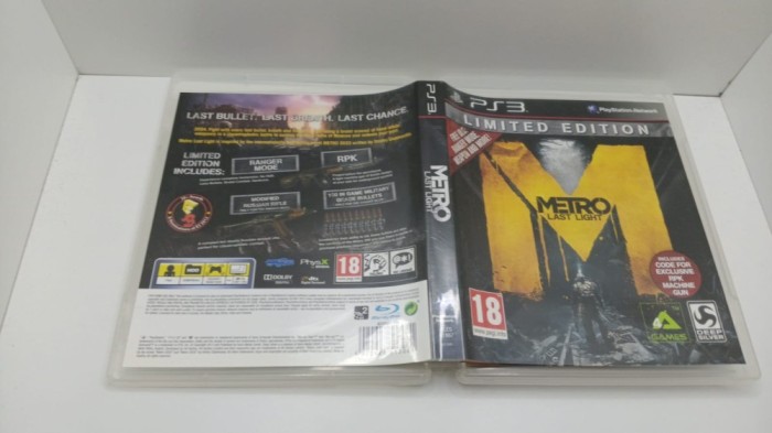 Joc PS3 Metro Last Light (ID 000453)