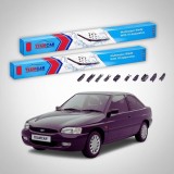 Cumpara ieftin Ștergătoare Ford Escort Gen VII Hatchback 1995-2001 | Set Față Flat Premium &ndash; TeamCar&reg;