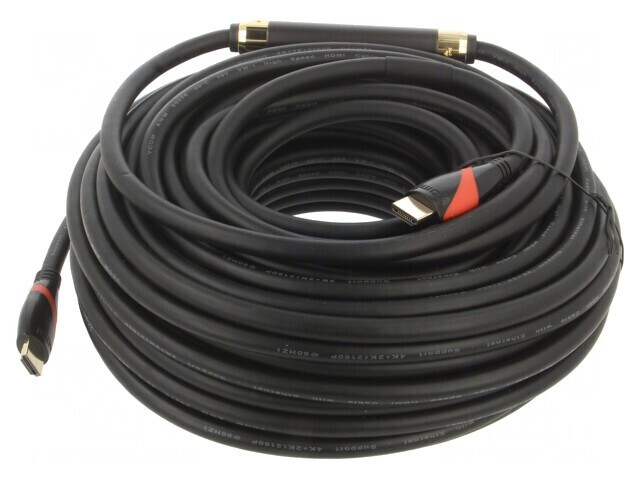 Cablu HDMI 1.4 30m Negru PVC