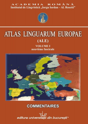 ATLAS LINGUARUM EUROPAE (ALE). VOL. 1: huitieme fascicule: COMMENTAIRES c2 foto