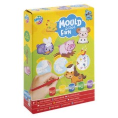 Set modelez si pictez - Animalutele de la ferma PlayLearn Toys foto