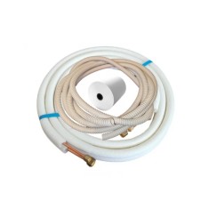 1 4 + 3 8 , Tevi cupru izolate bercluite + furtun de condens + banda matisat